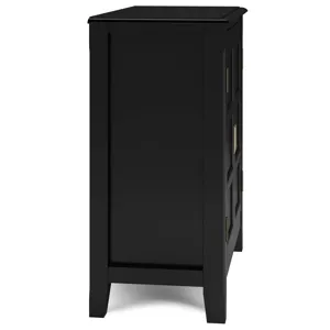 Burlington - Low Storage Cabinet - Black