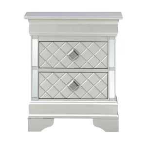 Verona - G6700-N Nightstand - Silver Champagne