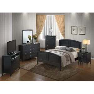 Hammond - G5450A-FB Full Bed (2 Boxes) - Black