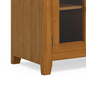 Cosmopolitan - 72\" Wide TV Media Stand - Light Golden Brown