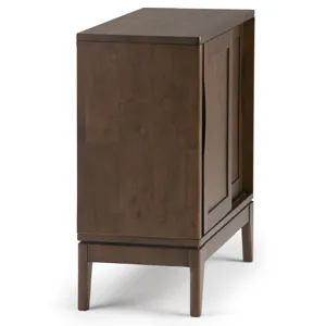 Harper - Low Storage Cabinet - Walnut Brown