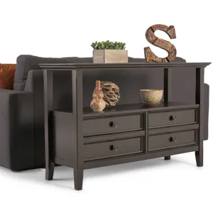 Amherst - Console Sofa Table - Hickory Brown