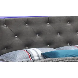 Lorana - G6500C-FB3 Full Bed - Silver Champagne