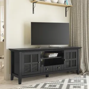 Acadian - 60\" TV Media Stand - Black