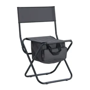 Folding Outdoor Chairs With Storage Bag, Portable Chair For Indoor, Outdoor Camping, Picnics And Fis