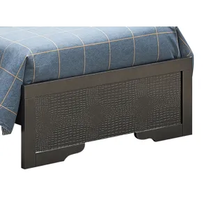 Lorana - G6502B-TB2 Twin Bed - Metalic Black