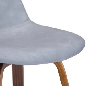 Randolph - Bentwood Counter Height Stool (Set of 2) - Stone Grey