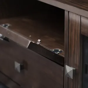 Cosmopolitan - 72\" Wide TV Media Stand - Mahogany Brown