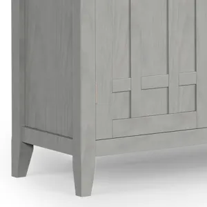 Bedford - Sideboard Buffet and Wine Rack - Fog Grey