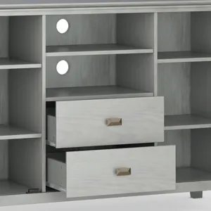 Artisan - Tall TV Media Stand - Fog Grey