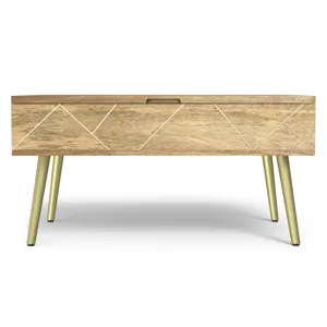 Jager - Lift Top Coffee Table - Natural