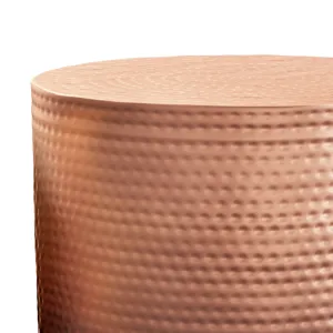 Nova - Metal Side Table - Copper Ombre