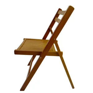 Folding Special Event Chairs, Foldable Style (Set of 4) - Honey
