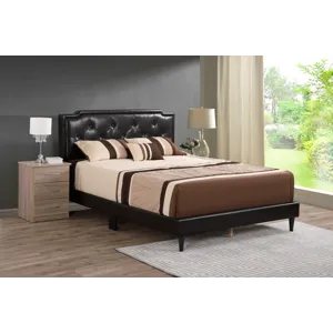 Deb - G1116-QB-UP Queen Bed (All in One Box) - Cappuccino