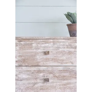 TV Console With Cane Doors - Multicolor