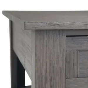 Monroe - Square Coffee Table - Farmhouse Grey