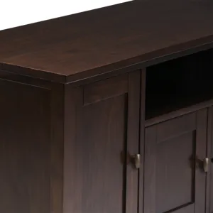 Warm Shaker - 72\" TV Media Stand - Tobacco Brown