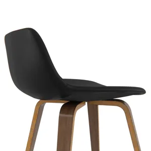 Randolph - Bentwood Counter Height Stool (Set of 2) - Black