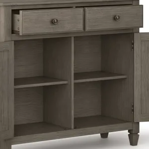 Connaught - Entryway Storage Cabinet - Farmhouse Grey