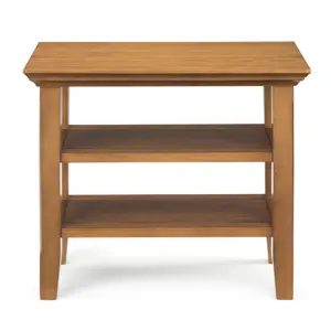Acadian - Narrow Side Table - Light Golden Brown