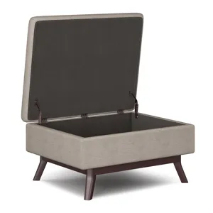 Owen - Coffee Table Storage Ottoman - Natural