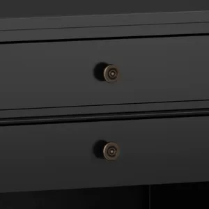 Carlton - Bedside Table - Black