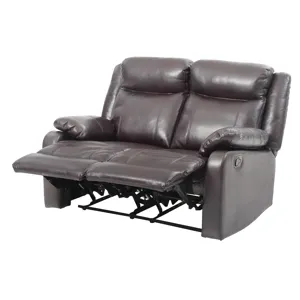 Ward - G760A-RL Double Reclining Loveseat - Dark Brown