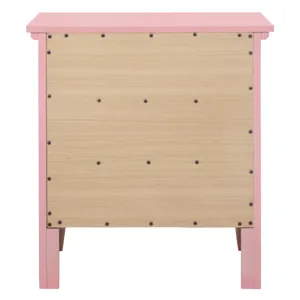 Hammond - G5404-N 3 Drawer Nightstand - Pink