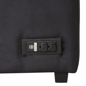 Sleeper Sofa Bed, 2 In 1 Pull Out Sofa Bed L-Shape Couch With Storage Ottoman For Living Room, Bedro