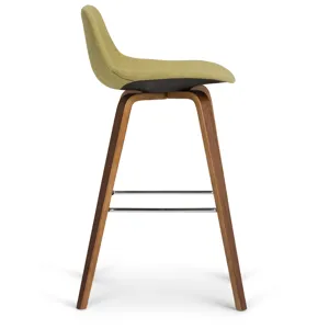 Randolph - Bentwood Counter Height Stool (Set of 2) - Acid Green
