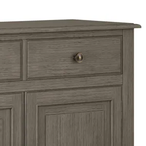 Connaught - Entryway Storage Cabinet - Farmhouse Grey