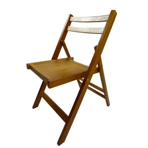 Folding Special Event Chairs, Foldable Style (Set of 4) - Honey