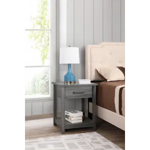 Salem - G056-N Nightstand - Gray