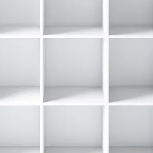 Artisan - 9 Cube Bookcase and Storage Unit - White