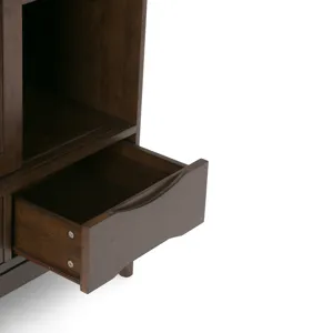 Harper - Medium Storage Cabinet - Walnut Brown