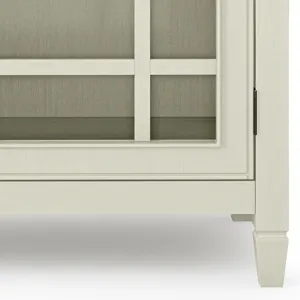 Connaught - Low Storage Cabinet - Antique White