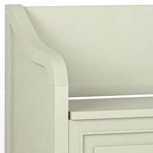 Connaught - Entryway Storage Bench - Antique White