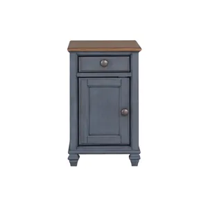 Americana - Chairside Table - Corduroy Blue