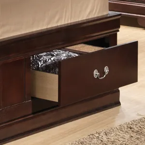 Louis Phillipe - G3125B-QSB Queen Storage Bed - Cappuccino