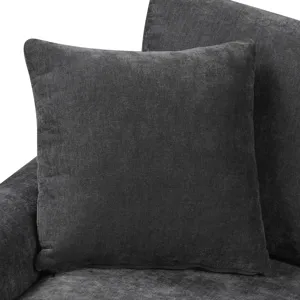 L-Shaped Sofa Convertible Sofa Bed Pull Out Sofa Sleeper With Two Back Pillows, Two USB Ports And Tw