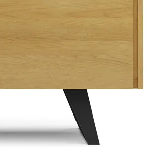 Lowry - TV Media Stand - Oak