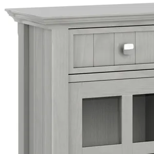 Acadian - Entryway Storage Cabinet - Fog Grey