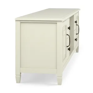 Connaught - 72\" Wide TV Stand - Antique White