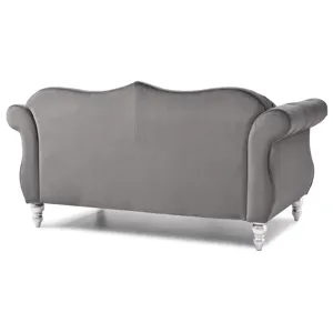 Hollywood - G0660A-L Loveseat - Dark Gray