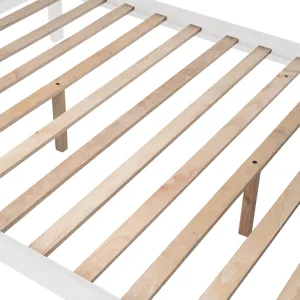 Twin Over Full Stairway Bunk Bed With Drawer, Storage And Guard Rail For Bedroom, Dorm, For Adults -