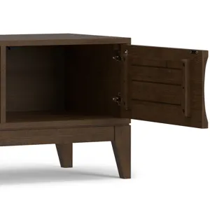Harper - 72\" Low TV Media Stand - Walnut Brown
