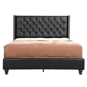 Julie - G1919-FB-UP Full Upholstered Bed - Black