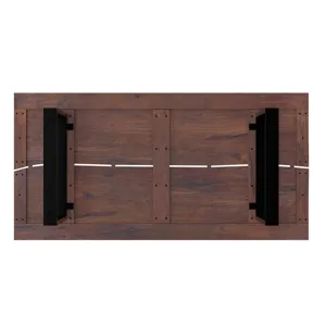 Fieldcrest - Dining Table - Dark Walnut
