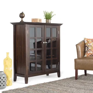 Acadian - Medium Storage Cabinet - Brunette Brown