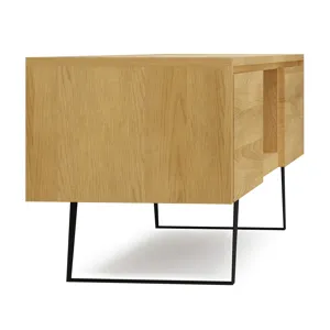Lowry - 72\" TV Media Stand - Oak